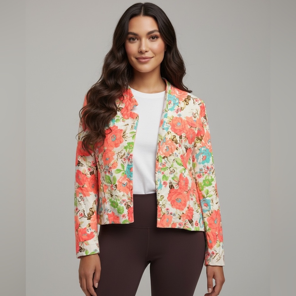 2/$30- Love & Liberty Floral Blazer